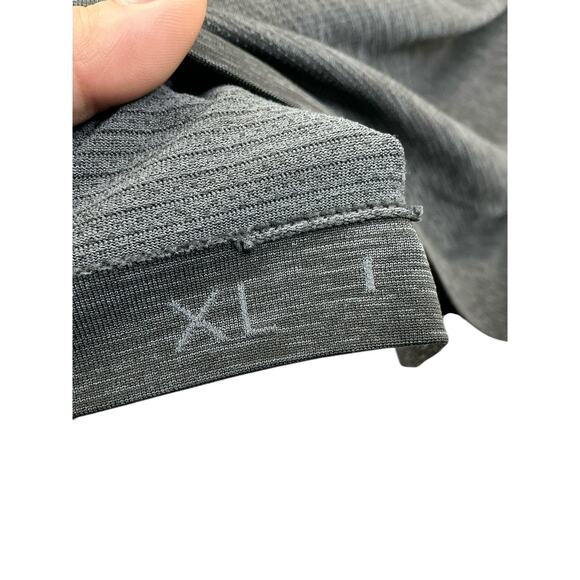 Lululemon Mens Metal Vent Tech Short Sleeve T Shirt Size XL Dark Gray - Picture 8 of 11